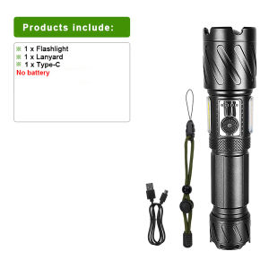 9900000000LM Long Shot 6000M Most Powerful LED Flashlight Rechargeable Lamp XHP160 LED Flashlight Super Bright Zoomable Torch