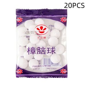 10/20packs Natural Camphor Ball Wardrobe Shoe Odor Removal Insect-resistant Moth-proof Wardrobe Mildew Mothproof Pills Mothball