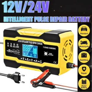 RAJA RJTianye Charger Cas Aki Mobil Motor Accu Battery Lead Acid 12V/10A 24V/5A - RJ-C121001A