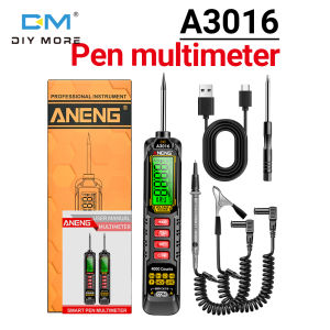 Diymore ANENG ปากกา A3016 A3015อัจฉริยะมัลติมิเตอร์ดิจิตอลการบำรุงรักษารถยนต์มัลติมิเตอร์ความแม่นยำสูงปากกาทดสอบอเนกประสงค์