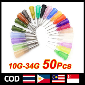 14G-34G 13mm Stainless Steel Blunt Dispensing Need-les Glue Sy-ringe Nee-dle Tips For DIY Gluing Filling Ink Oil Welding Flux