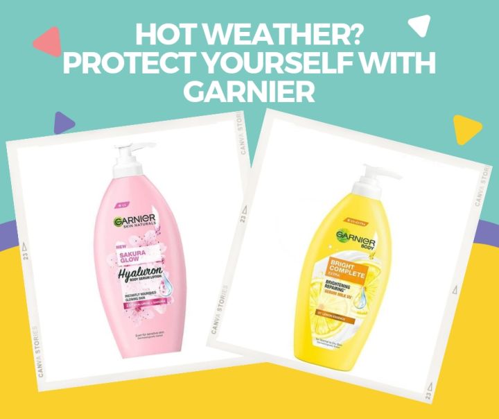 Garnier Body Lotion 400ml Lazada