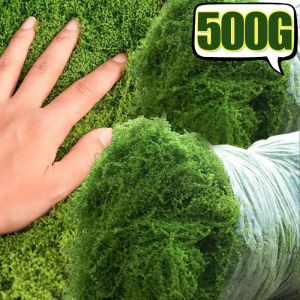 【XZxinzhan】500/30g Artificial Green Plants Eternal Life Moss DIY Crafts Grass Home Living Room Garden Decoration Mini Landscape Fake Grass