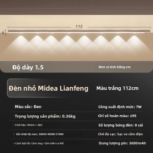 Midea | Tủ Sạc Không Dây Tự Dán Nhận Diện Cơ Thể