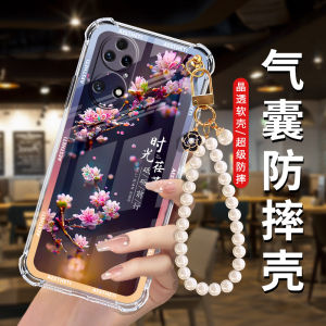 Ultra-Thin Full-Coverage Lens Protection Silicone Case for Huawei P50 pro Womens Edition Anti-Fall Beautiful Transparent Fashion Phone Case