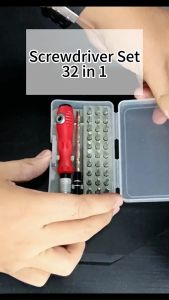 Mitsushi Multifunctional Screwdriver Set 32 in 1 Repair Tool Kit