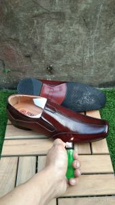 sepatu fantopel pria bahan kulit
