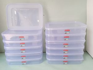 Tempat Penyimpanan Makanan Dalam Kulkas Multi Pack Diana 2000ml 177 / Alexish / Plastik