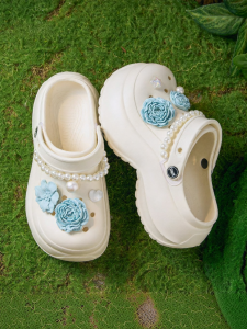 Semir | Pearl Cute Hollow Out Thick Soled Sandal
