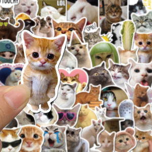 10/30/50PCS Kawaii Love Cat PVC Sticker Aesthetic Childrens Korean Decoration Scrapbooking Stationery School Supplies for Kids