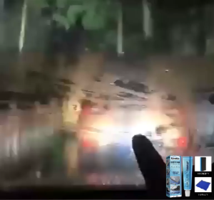 น้ำยาเช็ดกระจก  น้ำยาล้างปัดน้ำฝนAMELIE&Rayhong สารกำจัดมันบนกระจก + สารกำจัดมลพิษ、ป้องกันฝนและกำจัดมันบนกระจกหน้าและกระจกรถยนต์