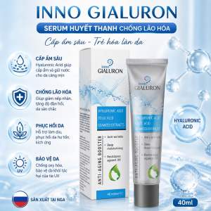 Huyết Thanh Inno Gialuron Của Nga 40ml Huyết - Kem Giảm Nếp Nhăn Da Vết Chân Chim Chống Lão Hóa
