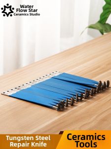 Mercury Meteor Pottery | Sharp and Practical 16 Types of Ceramic Tungsten Steel Trimming Knives Ceramic Tools Trimming Tools