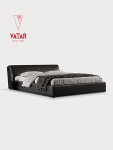 VATAR | Genuine Leather Bed Double Bed 1.8m