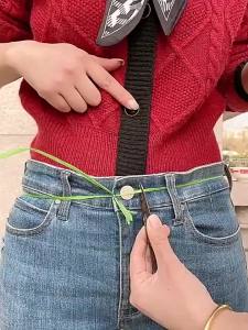 Detachable Jeans Button Adjustable Waist Tightener Metal Snap Buttons Reusable Pants Waist Reduction Repair Decor Buttons