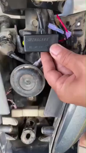 Mạch nhại còi xe máy có điều chỉnh tốc độ kêu hàng nhập khẩu sẵn lắp cho tất cả xe máy Thiên Lộ