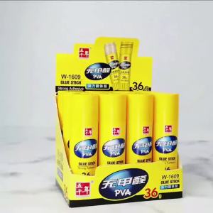 WQN-3/6/12PCS Safe Solid Glue Stick Non-Toxic PVA Student Stationery And Home Office Supplies