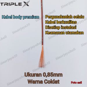 kabel bodi bintik motor mobil avss 0.85mm 085mm kabel body serabut kendaraan original otomotif  0.85 085 mm  jepang