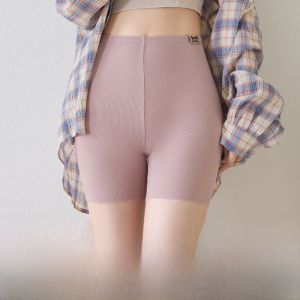 MiiOW | Quần an toàn cotton nguyên chất cho nữ mùa hè mỏng không viền quần lót chống ánh sáng quần áo bảo vệ hai trong một