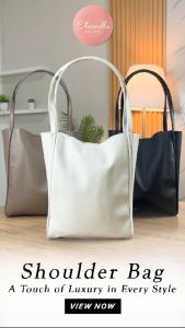 Eternelle Kreasindo Tas Shoulder Bag Kekinian / Tas Untuk Kerja / Tas Kuliah / Tas Kulit Wanita / Tas Fashion