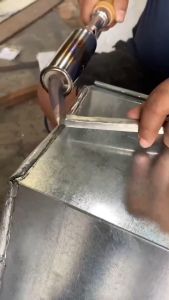 ไฟฟ้า บัดกรี 220V 300W ปากแบน ปากงอ หัวแร้ง เชื่อมรางน้ำ สังกะสี