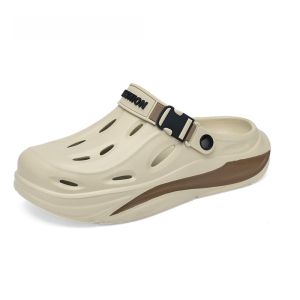 NB CROSS | Giày Sandal Nam NB CROSS Mùa Hè Mới Rộng Dày Đế Dày Mũi Tròn Chống Trượt Dây Đai Thường Ngày EVA Dễ Thương Cho Thanh Thiếu Niên