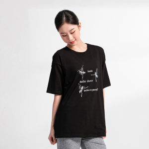 Sansha | Loose Short-sleeve Ballet Modern Dance Practice Top
