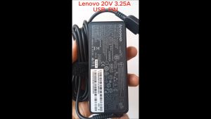 Adapter Lenovo 20V 3.25A หัว USB PIN 65W Original
