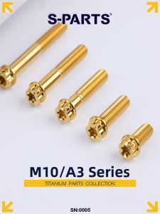 s-parts | Bu Lông Hợp Kim Titan Độ Bền Cao M10 P1.25