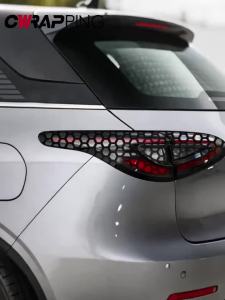 Car Decals Honeycomb Car Rear Tail Light Lamp Headlights Motorcycle Wrap Vinyl Car Film Cover Accesories Auto Tuning Accessories