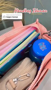 TAS SELEMPANG WANITA / TAS TOTE BAG NYLON / TAS JINJING PIOMA LISSA