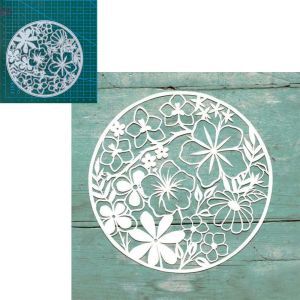 Flower wreath bird metal cutting dies Scrapbooking decoration paper craft knife mould blade punch template Embossing stencils