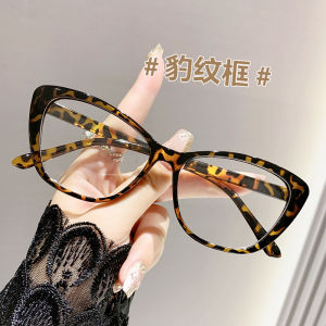 Ultra-Light Fashionable Leopard Print Reading Glasses Large Frame Womens Comfortable High Definition Blue Light Blocking Glasses