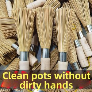 Vintage Bamboo Kitchen Brush