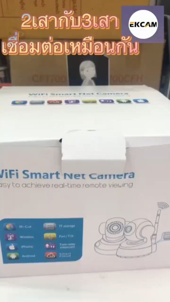 กล้องวงจรปิด Wifi 3.0 / 5.0 GHz ราคาถูกต้อง ระบบยังสวยที่ดีขึ้น