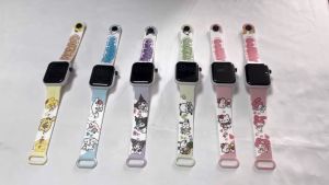 Baby Shine Jam Tangan Anak LED Screen Strap Sanrio Melody Kuromi Jam Tangan Digital Anak