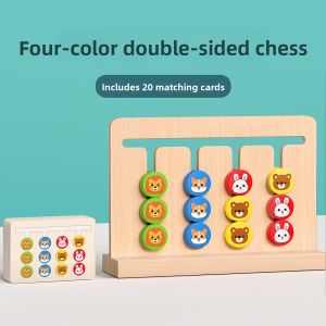 STARRY ARK | Mengs Method Four Color Two-sided Chess Educational Toy for Toddler Logical Thinking