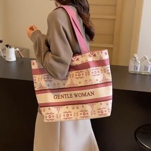 Gentlewoman Large Capacity Shoulder Tote Bag Shoulder Bag