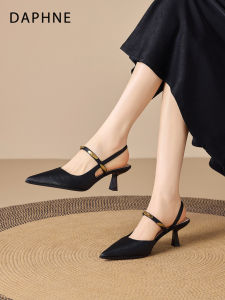 Daphne | Summer New Style Black High Heels Slippers