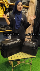 UtanKing™ 2 Layer Fishing Box Tackle Box Storage Lure Rod Holder Tool Boxes Kotak Pancing Memancing