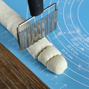 Tấm thảm lót nhào bột trộn bột silicon chống dính trượt làm bánh sữa chua bao quy baking 50x40CM SHOPE