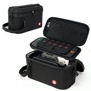 IINE SPLIT CARRYING STORAGE BAG FOR SWITCH 2  / Large Capacity & Detachable Design & Durable EVA Material & Shockproof & Drop-re