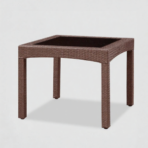 ZIYE | Weatherproof Sun-Resistant Outdoor Purple Leaf Woven Table