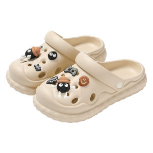 Maternity Womens Flip Flops Indoor Home Slippers Summer Thick Bottom Anti-Slip Cute Cartoon Flat Heel EVA Comfortable Shoes