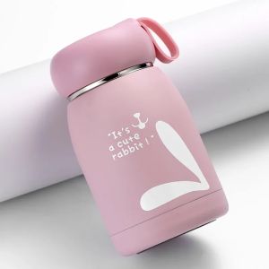 Small Cute Mini Thermos Cup Portable Pocket Home Female Office Water Cup Stainless Steel Insulation Cup Vacuum Bottle for Kid
