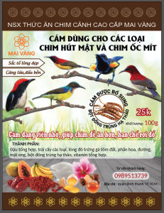 Cám hút mật óc mít dưỡng hót lông đẹp hót nhiều