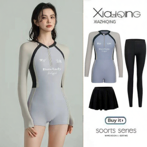 XIAZHIQING | UV Protection Professional Racing Swimwear