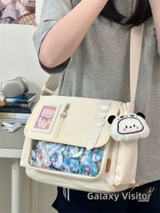YINHEFANGKE | Cute and Stylish Transparent Messenger Bag