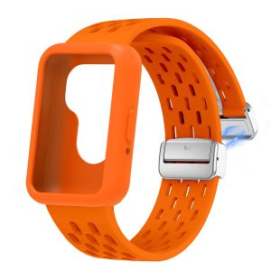 Ốp Lưng Silicon Samsung Galaxy Fit 3 Dây Đeo Thể Thao TPU Mềm Dây Đeo Đồng Hồ Thể Thao Thoáng Khí + Ốp Bảo Vệ Cho Galaxy Fit3