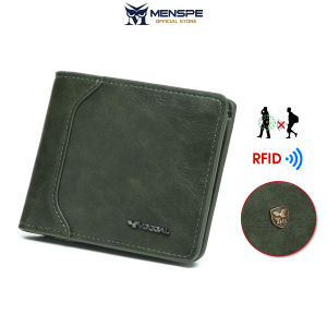 MENSPE Mens Wallet Cash Slot Simple Short Wallet Soft PU Business Wallet Retro Wallet Multi-Card Position Wallets Travel Purses Coin Wallet
